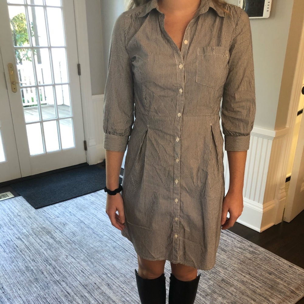 Black and white striped H&M Dress